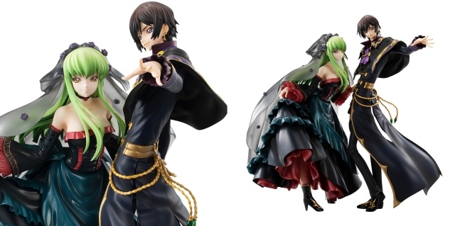 劇場版『コードギアス 復活のルルーシュ』L.L.＆C.C.がフィギュアで