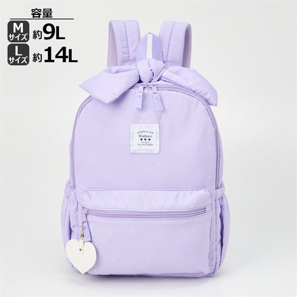 ドット柄リボンリュック 女の子 キッズ | イオンスタイルオンライン