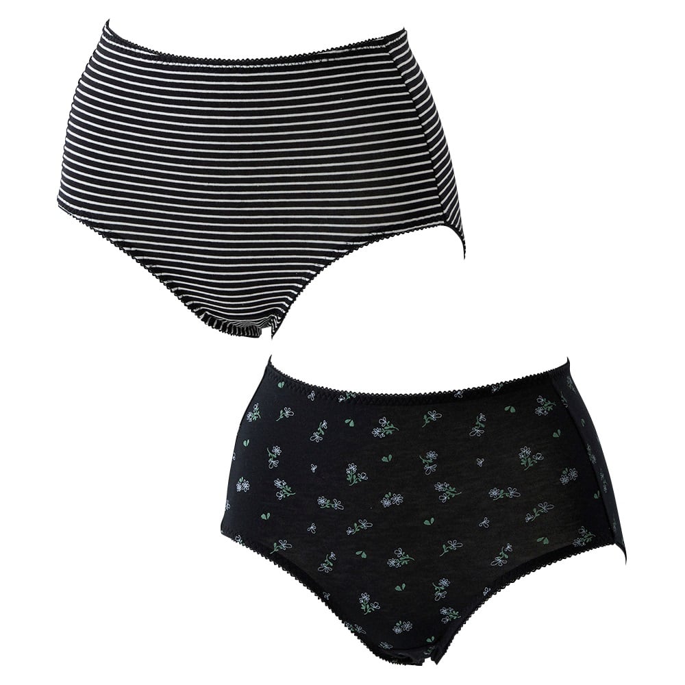 カジュアルショーツ2枚組レギュラーふかめ丈 レディス | イオン