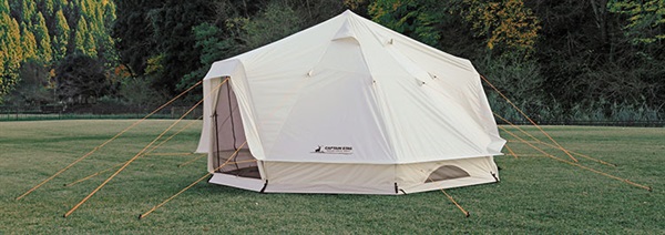 CSクラシックス ワンポールテント DXオクタゴン400UV キャプテン