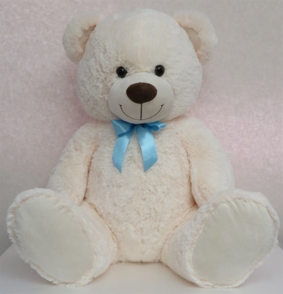 くまのぬいぐるみ クリームホワイト (L) 4580160409302 3歳から