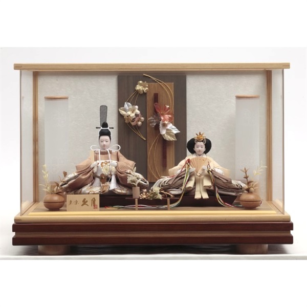 久月 親王ケース飾り「柚乃」 4960282394302 ひな人形 雛人形 | イオン