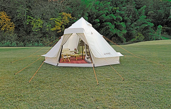 CSクラシックス ワンポールテント DXオクタゴン400UV キャプテン