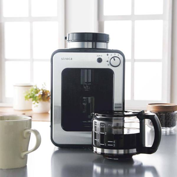 コーヒーメーカー シルバー SC-A221(K/SS) siroca | イオンスタイル