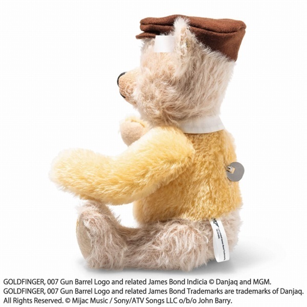 送料無料 シュタイフ オーリック・ゴールドフィンガー テディベア