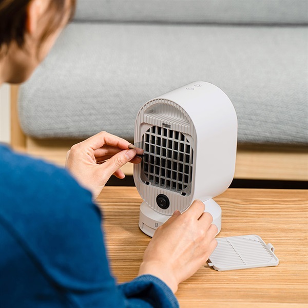 ライフオンプロダクツ 首振り機能付きセラミックファンヒーター&ファン