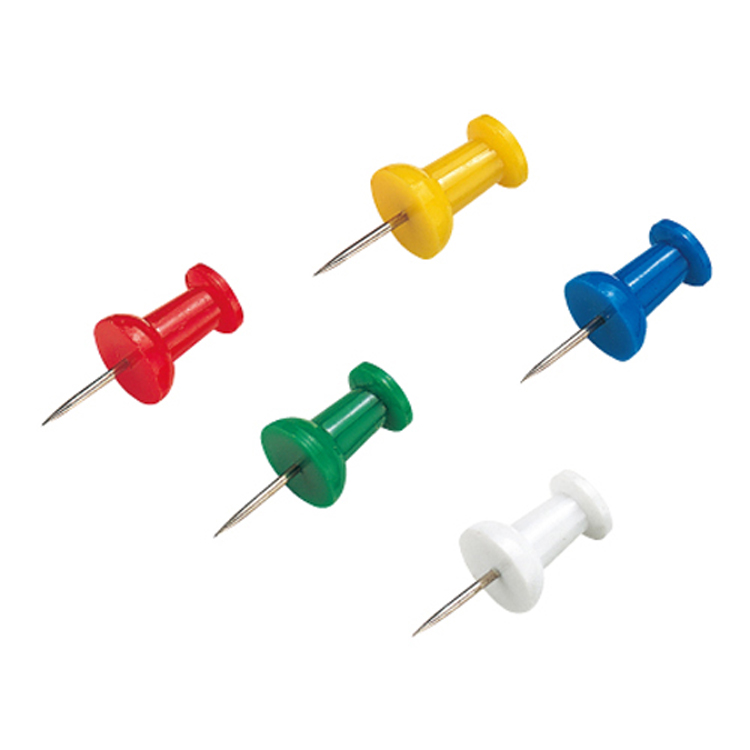 ボンゴピン カラー 18本 プッシュピン KBX-3-AS ミツヤ | イオン