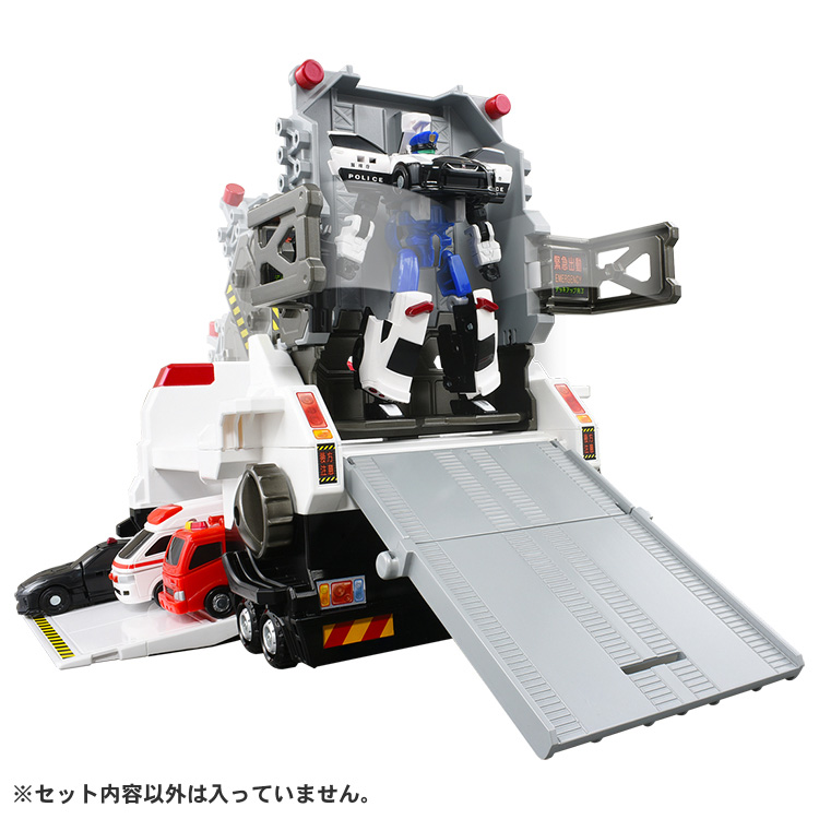 トミカ ジョブレイバー デッキアップ＆出動！DXブレイバートランス