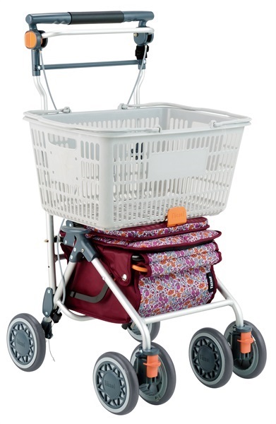 シルバーカー カゴノア M レッド SLM05 テイコブ TacaoF 幸和製作所