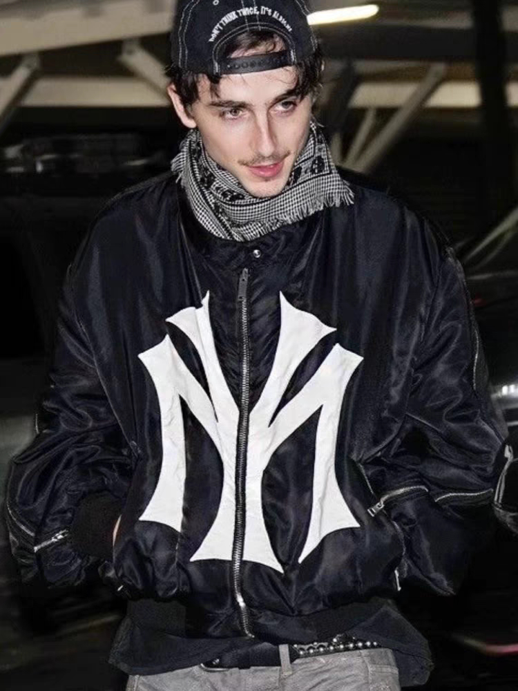 Mowalola my city zipper jacket ma-1 bomber: the same style as