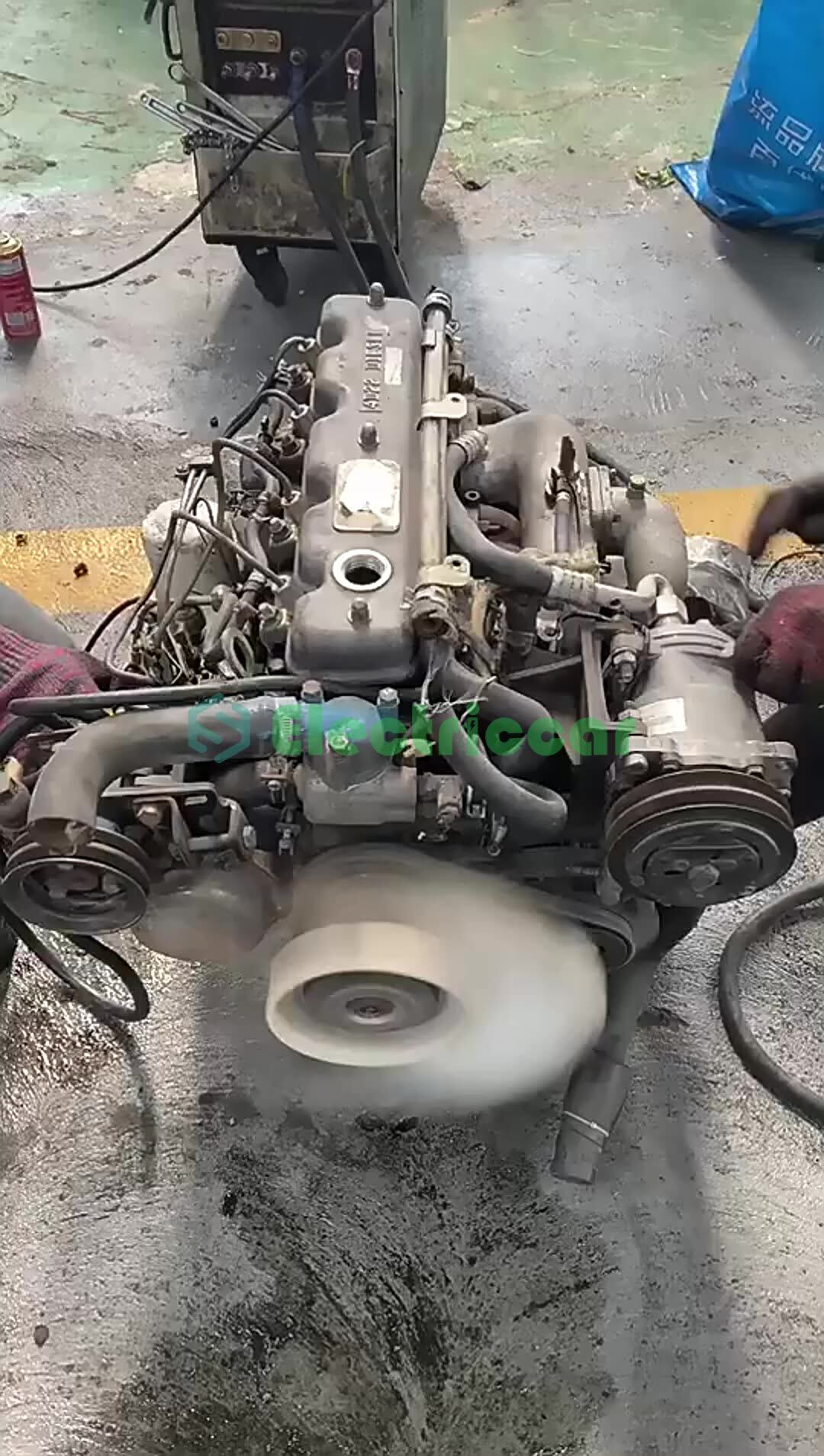 三菱キャンター 4D33 エンジン 6HE1 中古エンジン 5-7日配送