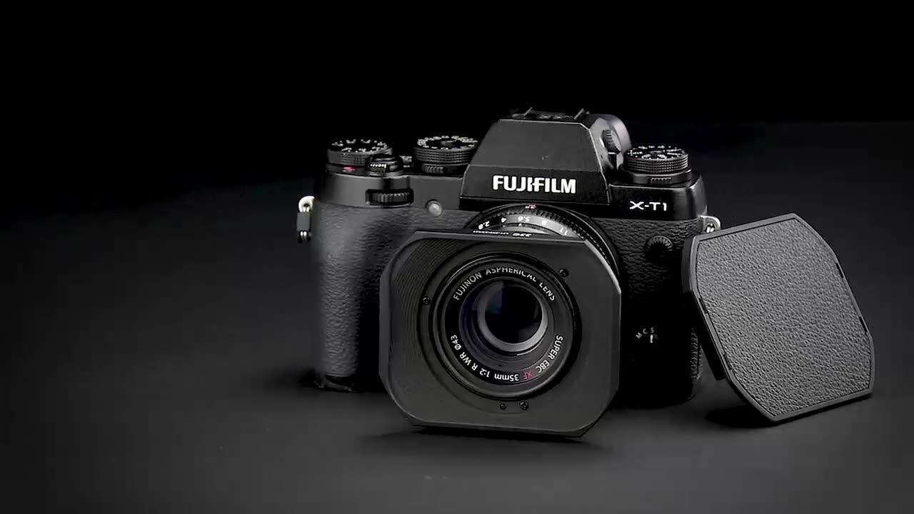 Jjc-Fujifilm用のLH-XF35-2メタルレンズ,xc 35mm f2およびxf 23mm