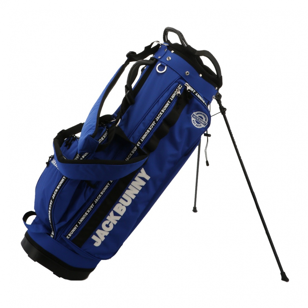 JACK BUNNY スタンド付きキャディサブバッグ 青 JACK BUNNY ゴルフ