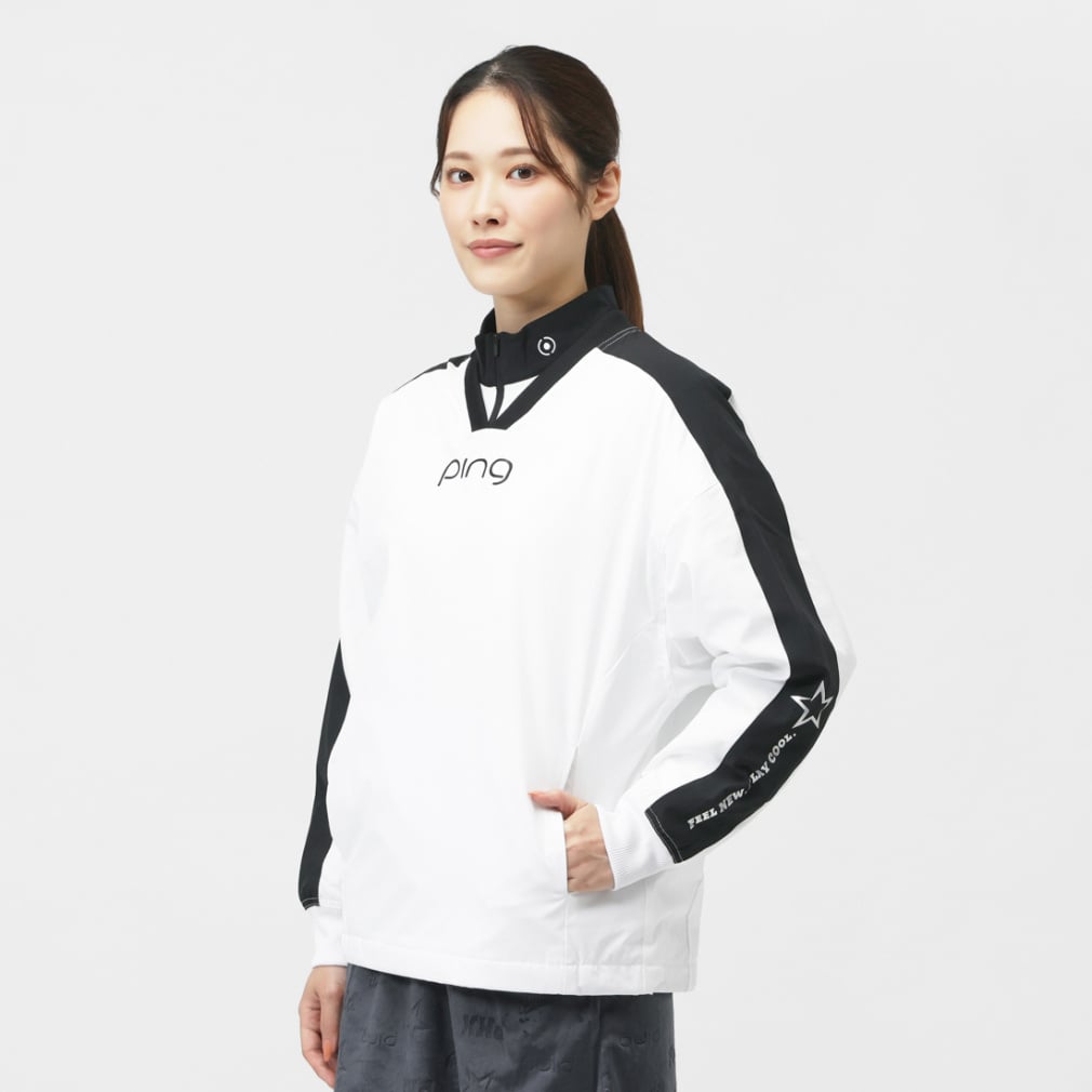 ピン レディース ゴルフウェア アウターウェア 秋 冬 ツインレイヤード