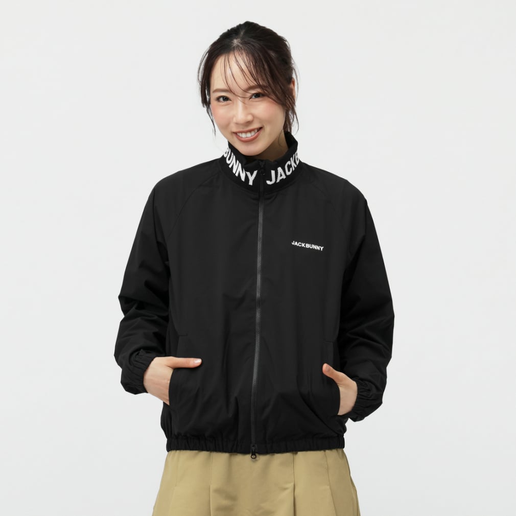 ジャック バニー レディース ゴルフウェア 長袖ウインドブレーカー 秋