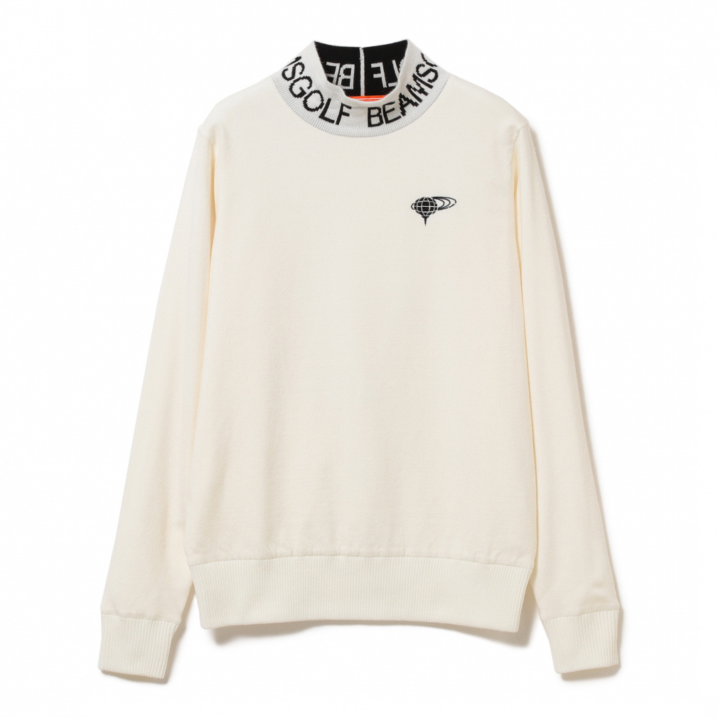 ビームスゴルフ レディース ゴルフウェア 長袖トレーナー 秋 冬 裏付き