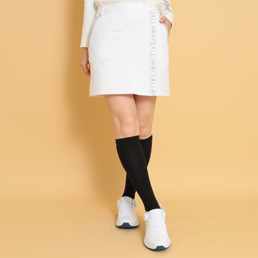 キャロウェイ レディース ゴルフウェア スカート 秋 冬 スター