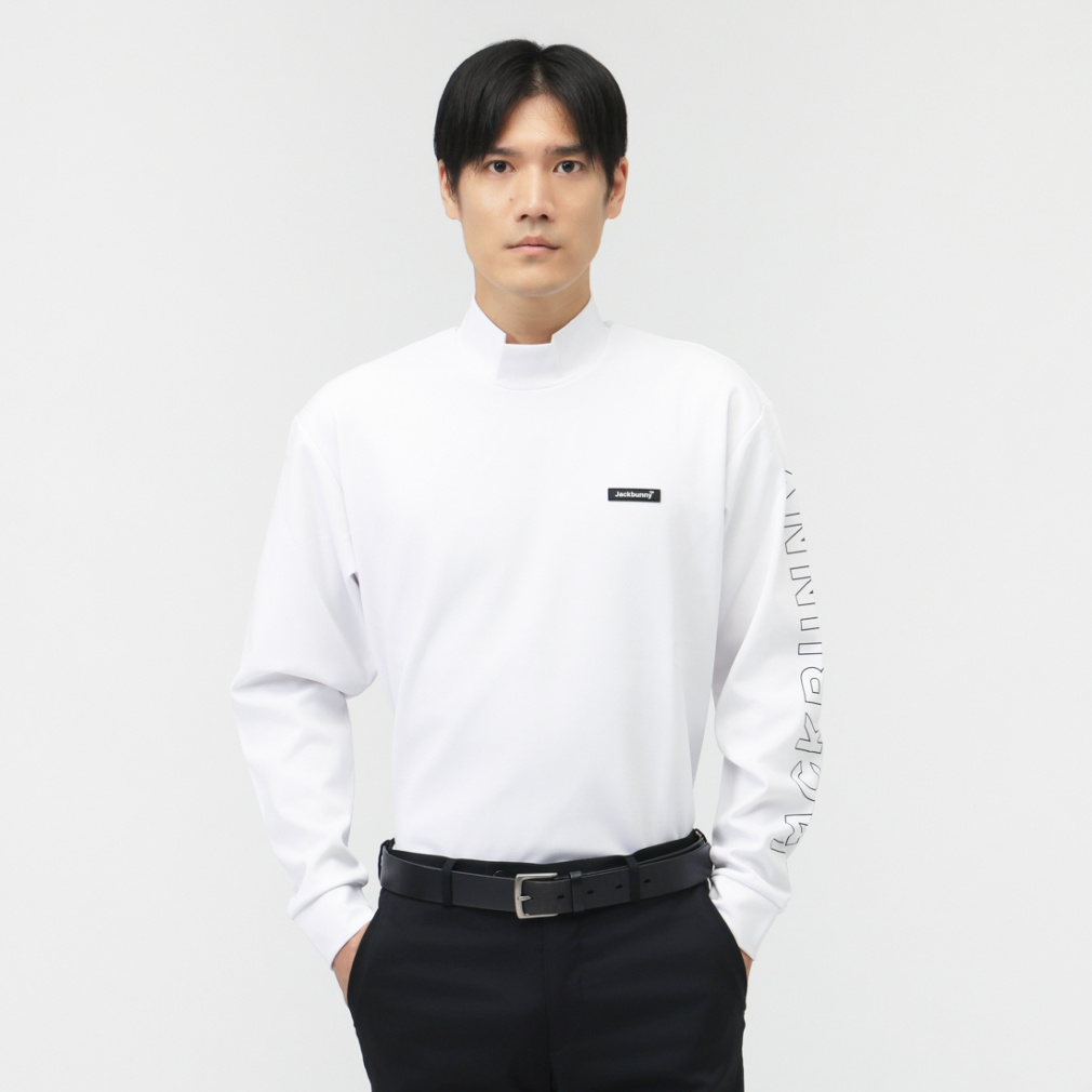 ジャック バニー ゴルフウェア 長袖シャツ 秋 冬 ストレッチ天竺 長袖