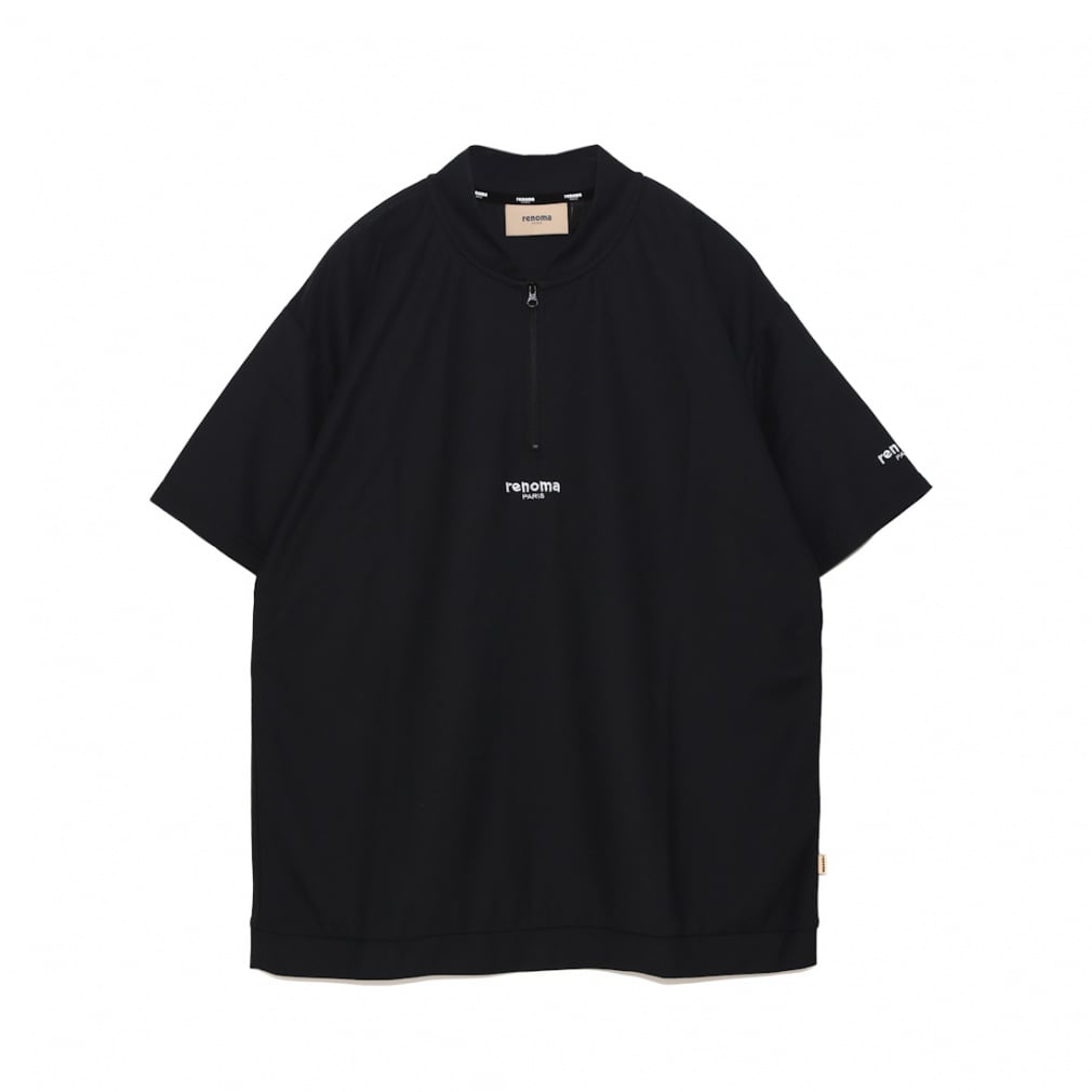 レノマ ゴルフウェア 半袖シャツ 春 夏 BACK LOGO HALF ZIP S/S-SP