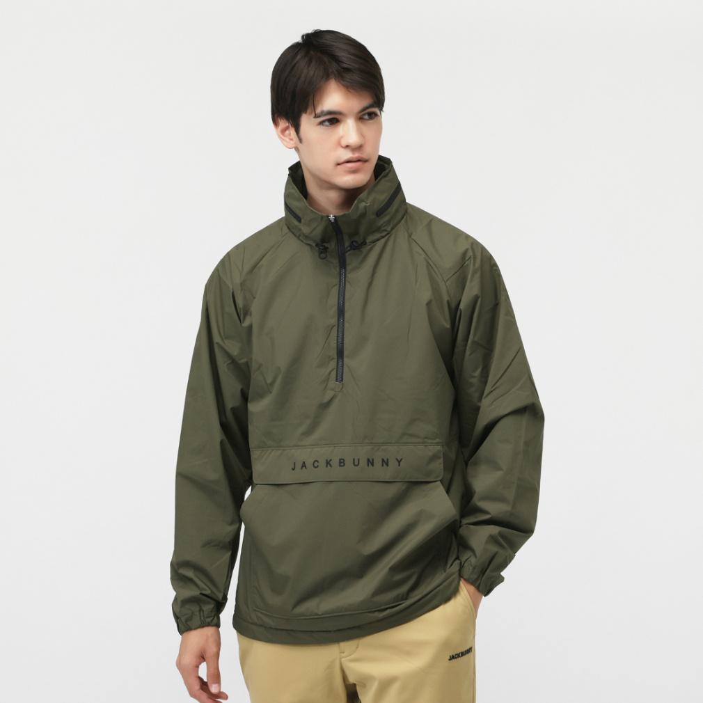 ジャック バニー ゴルフウェア 長袖ウインドブレーカー 秋 冬 オクタ裏