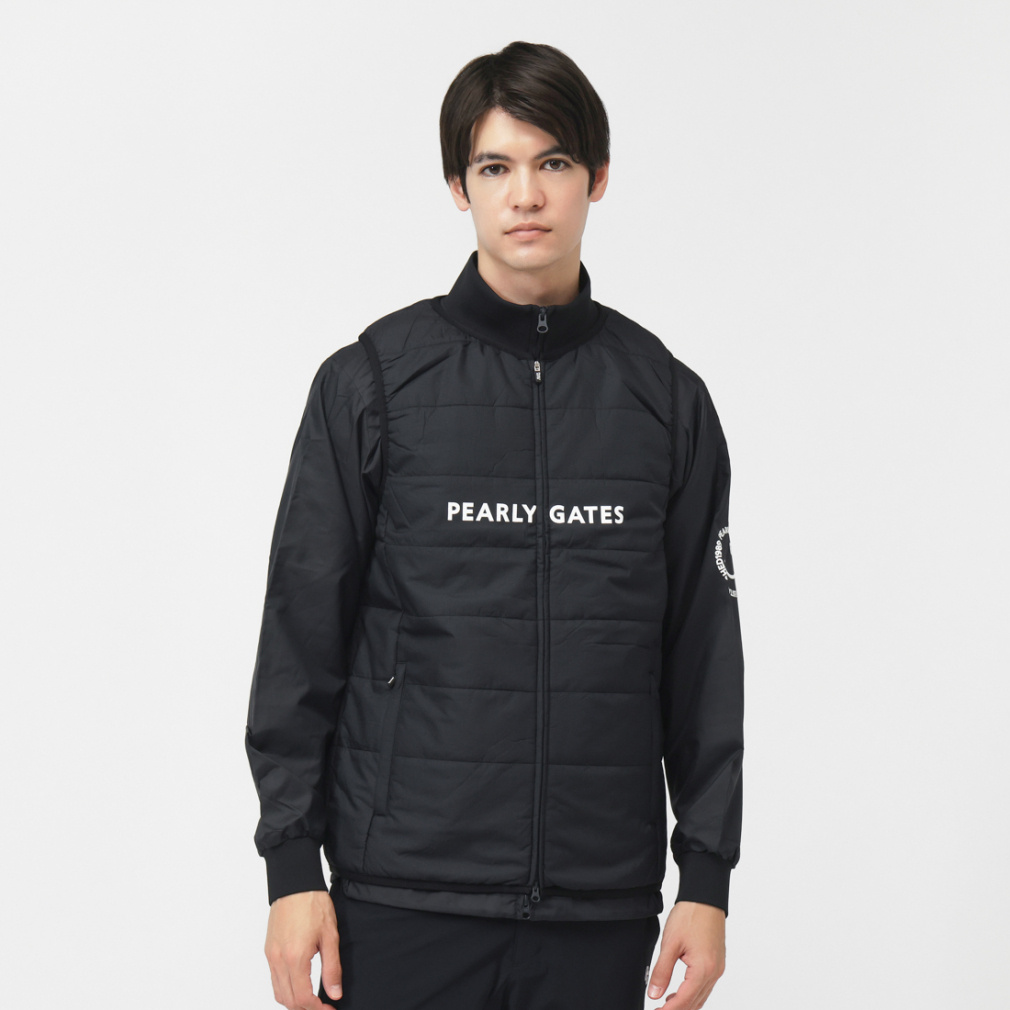 パーリーゲイツ ゴルフウェア 長袖ウインドブレーカー 秋冬 PGisPG Ny