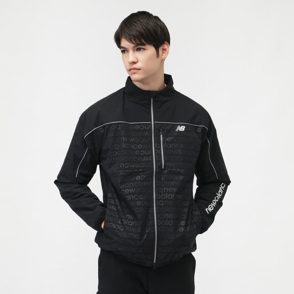 ニューバランス ゴルフウェア 長袖ウインドブレーカー 秋 冬 FULL ZIP