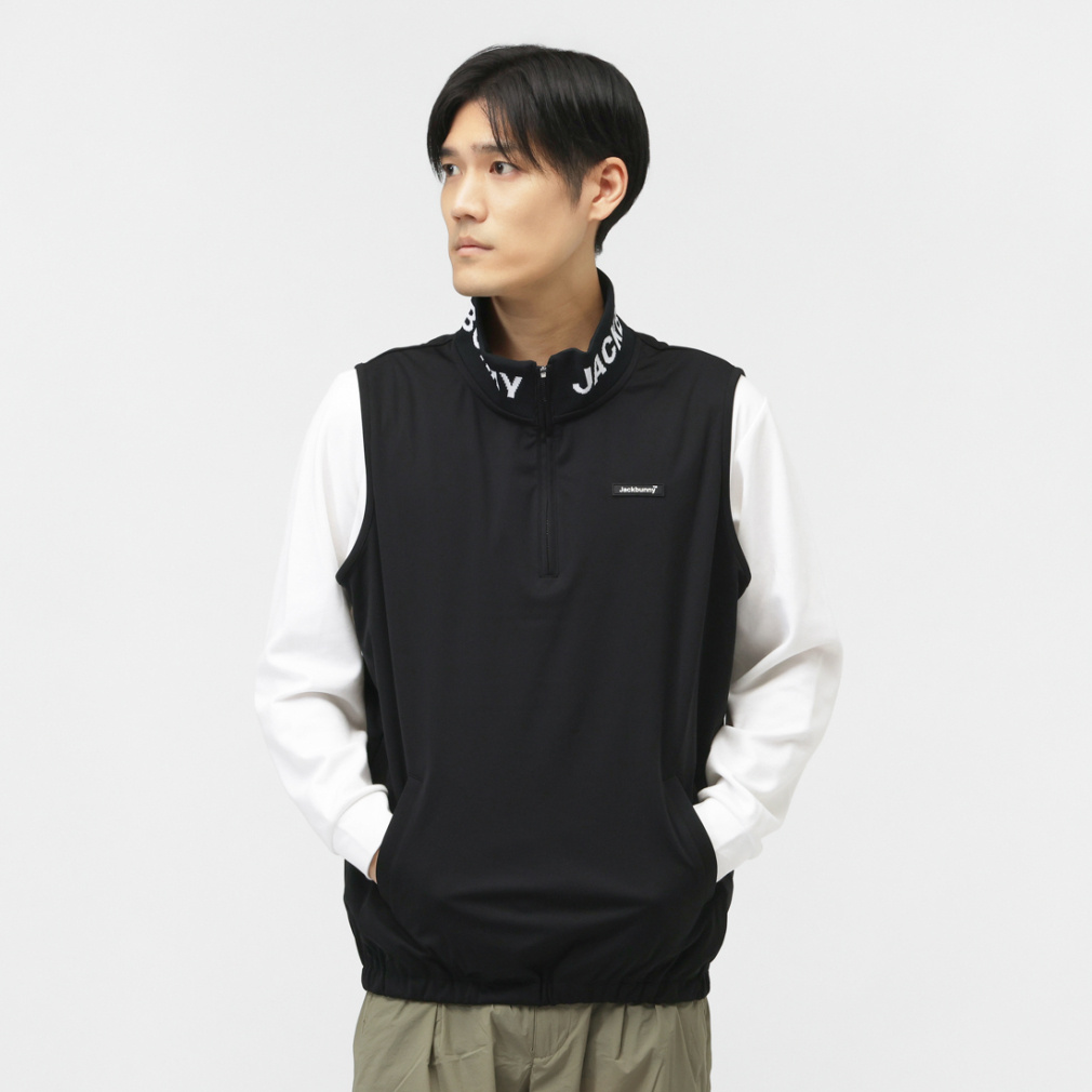 ジャック バニー ゴルフウェア ベスト 秋 冬 ライトスムースベスト
