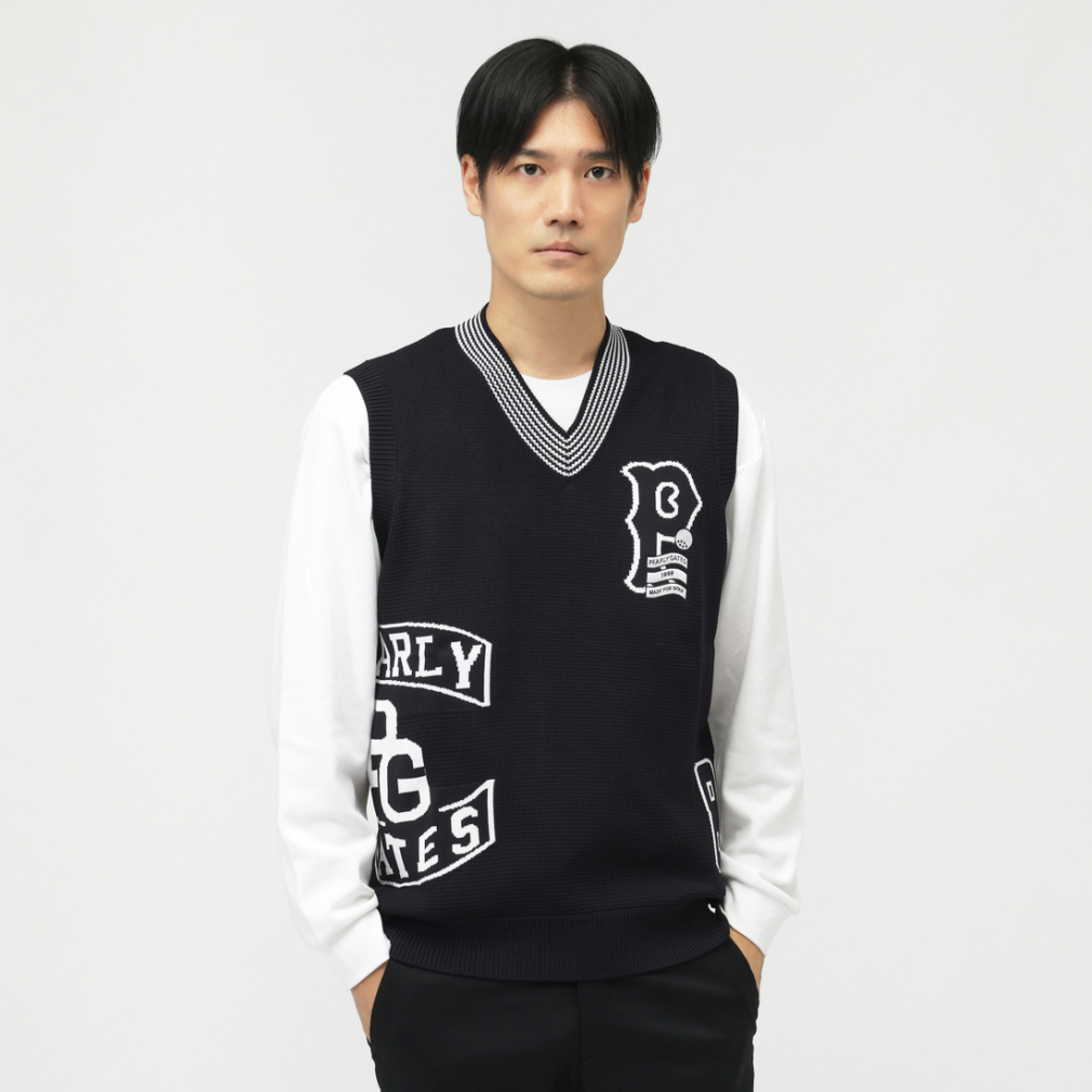 パーリーゲイツ ゴルフウェア ベスト 秋 冬 14G JQ (0535273931