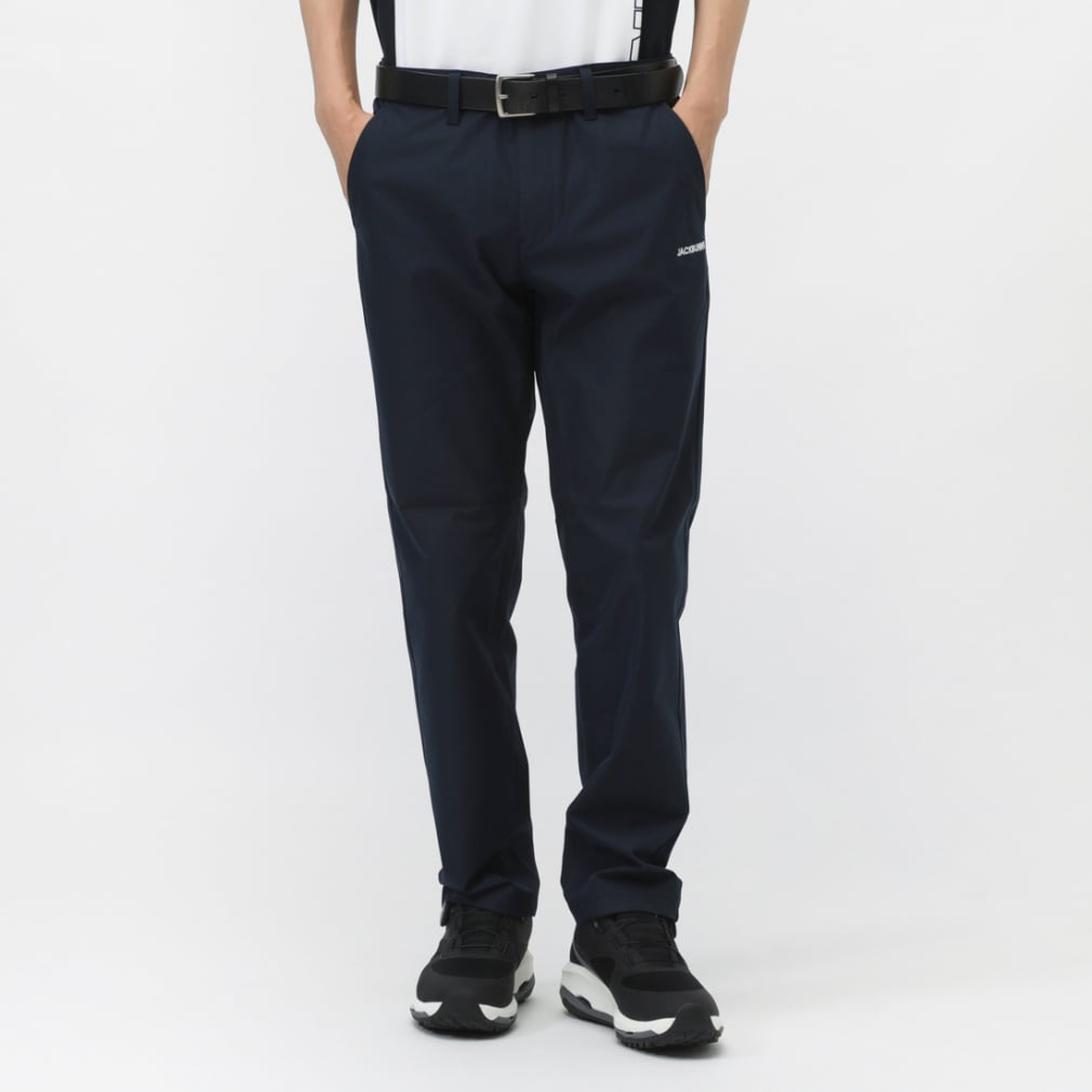 ジャック バニー ゴルフウェア スラックス 秋 冬 T/Cツイル ロング