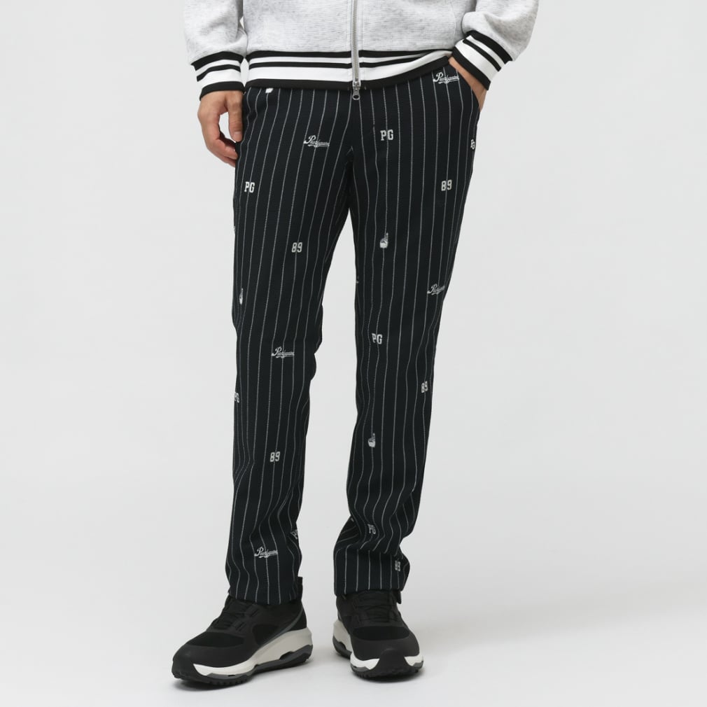 パーリーゲイツ ゴルフウェア スラックス 秋 冬 Peストレッチサッカー