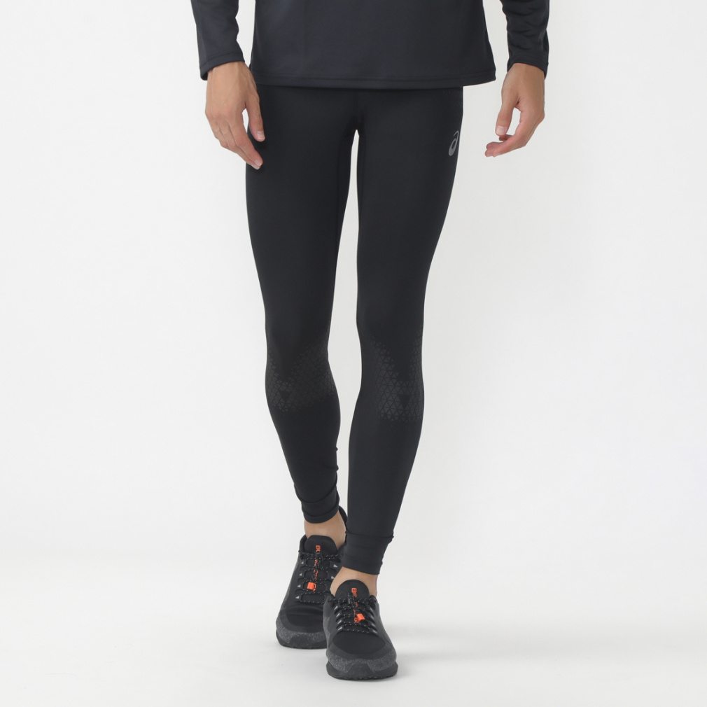 アシックス メンズ 陸上/ランニング ロングスパッツ MOTION MUSCLE