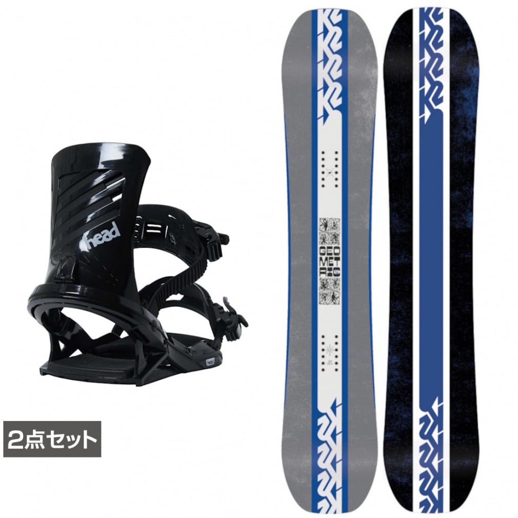 ケーツー GEOMETRIC ＆ FX ONE 板＋ビンディングセット 2点セット