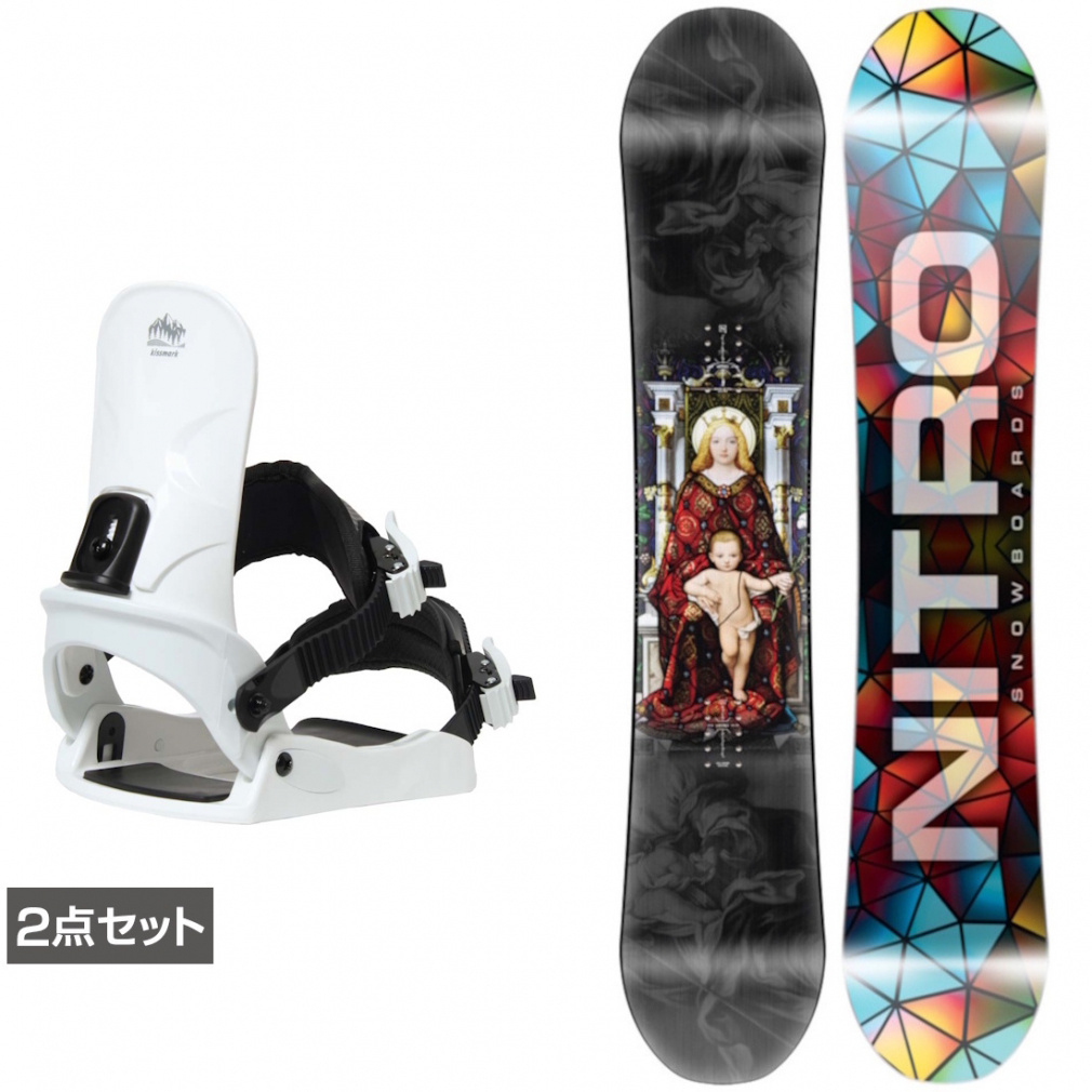 ナイトロ DEMAND LTD GULLWING ＆ CAUSE 板＋ビンディングセット 2点