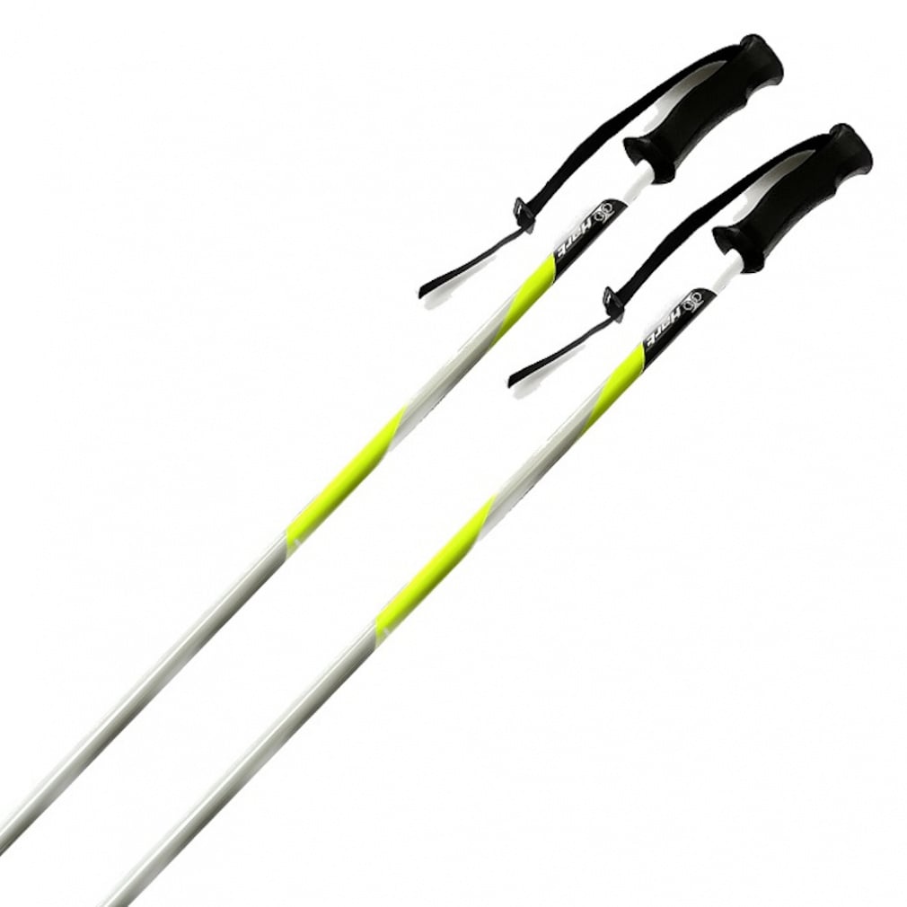 ハート クエスト メンズ スキー ポール : ホワイト×イエロー HART