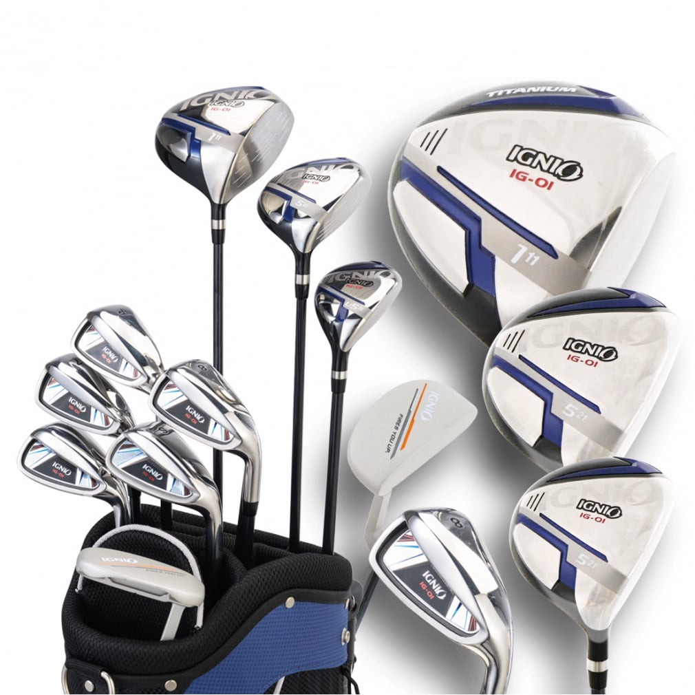 イグニオ ゴルフ5アカデミー稗田プロ推奨モデル クラブセット_