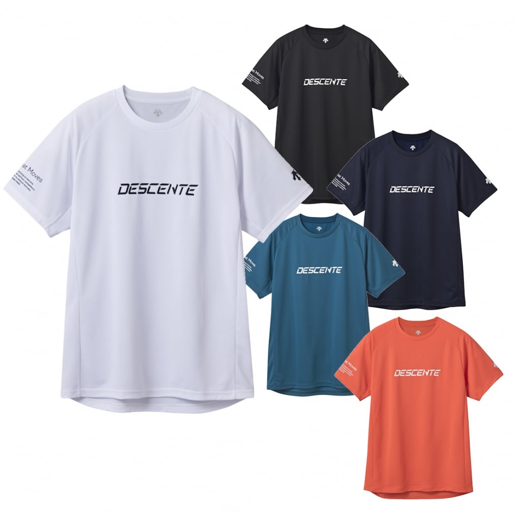 デサント メンズ レディス バレーボール 半袖プラクティスシャツ 半袖