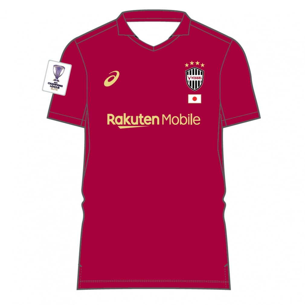 アシックス メンズ サッカー 2025/26 ヴィッセル神戸 ACL レプリカ