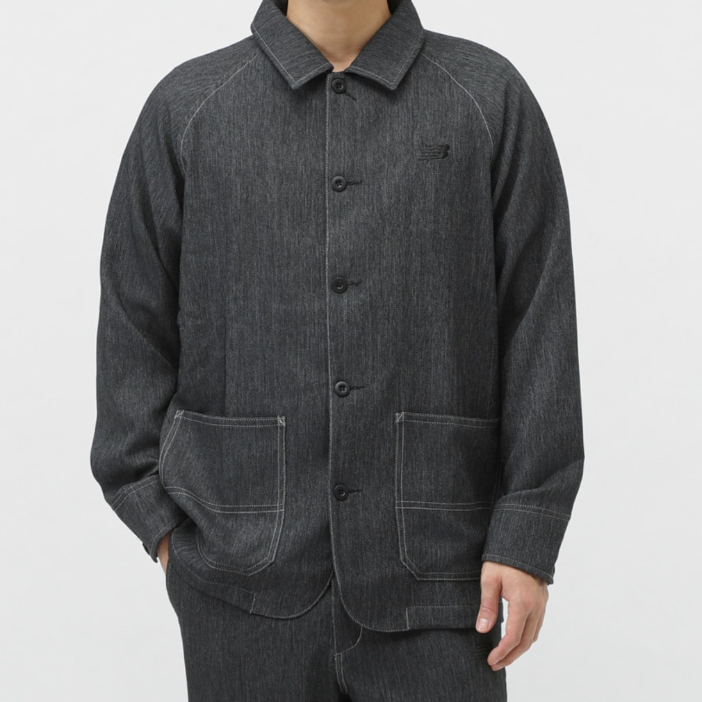 ニューバランス THE CITY メンズ アウターウェア デニムライク