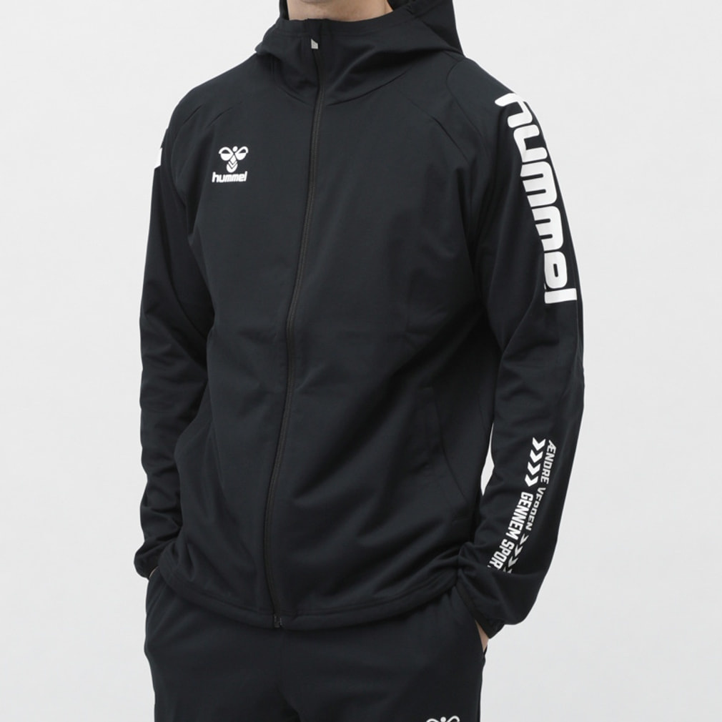 ヒュンメル メンズ 長袖 ジャージ ジャケット ウォームアップ