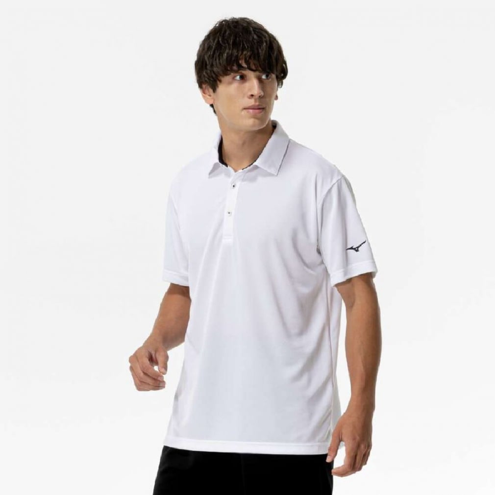 ミズノ メンズ 半袖 機能 ポロシャツ ナビドライポロシャツ 半袖