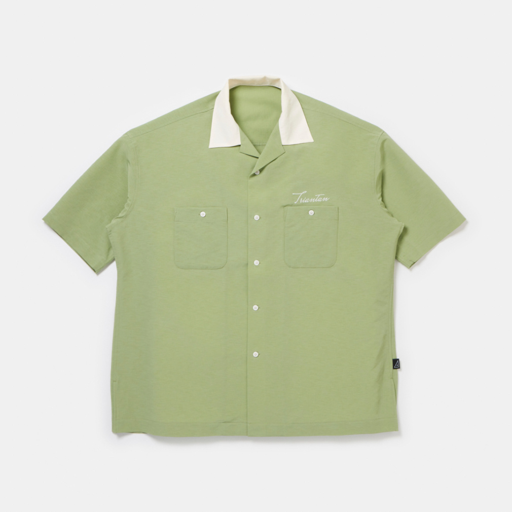 トライアンタン アウトドア 半袖シャツ ブリーズタフタ ボーリング