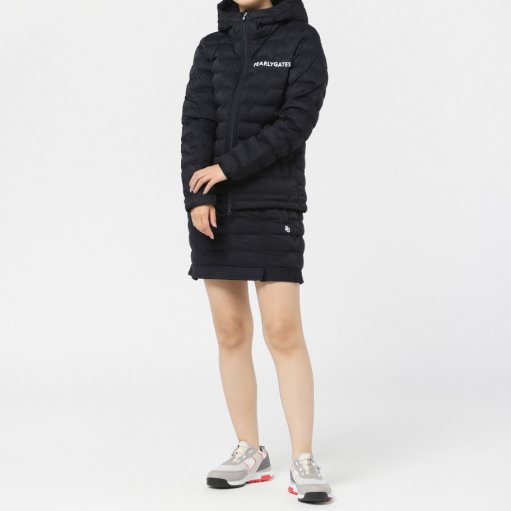 パーリーゲイツ レディース ゴルフウェア 長袖ウインドブレーカー 秋