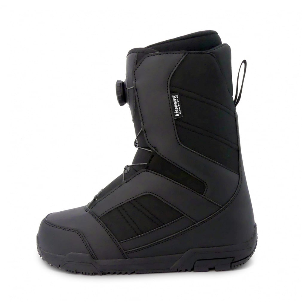 キスマーク KM ジャフィ BK スノーボード ブーツ スノボ : ブラック