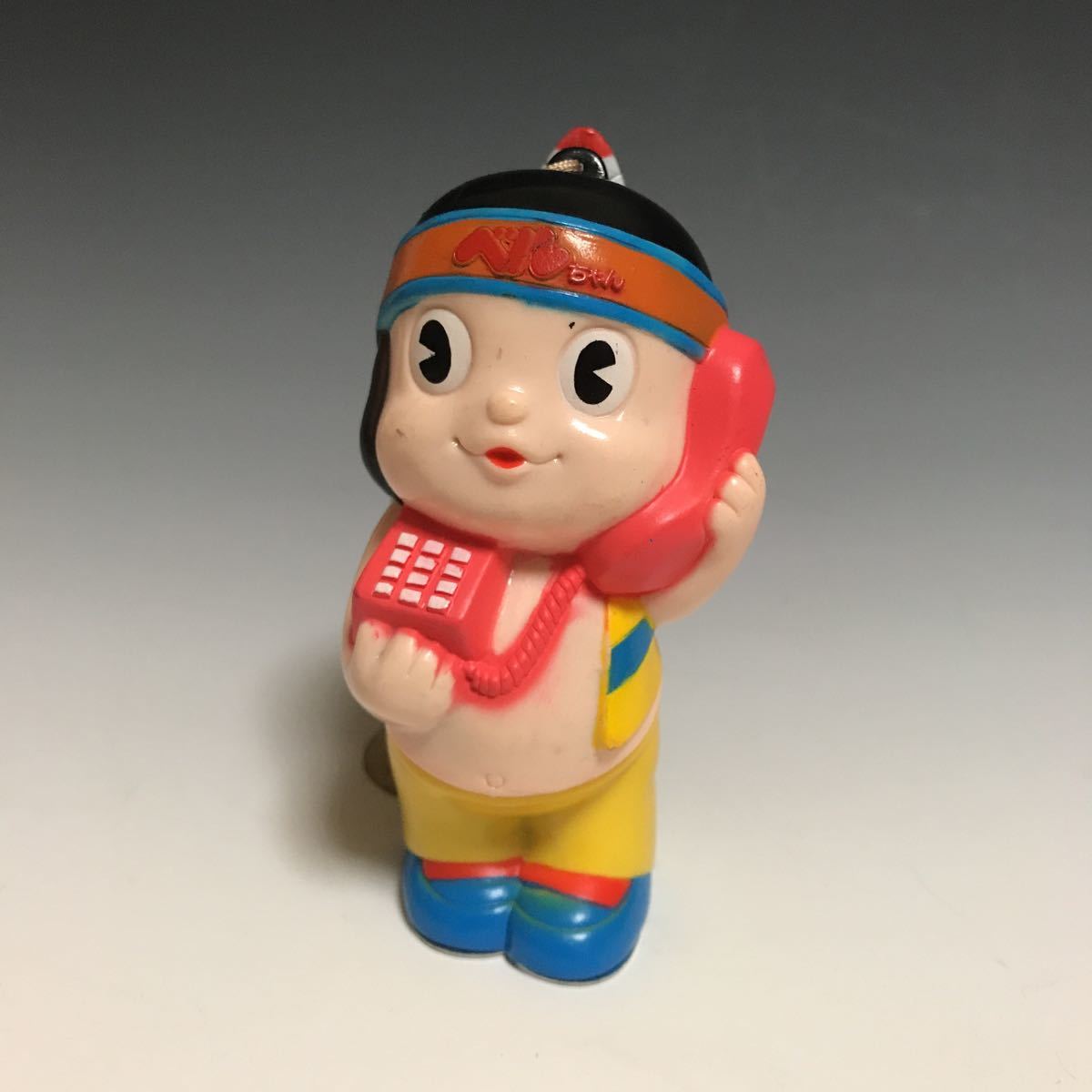 日本電信電話公社ベル子ちゃん貯金箱 レトロ ソフビ 日本電信電話公社