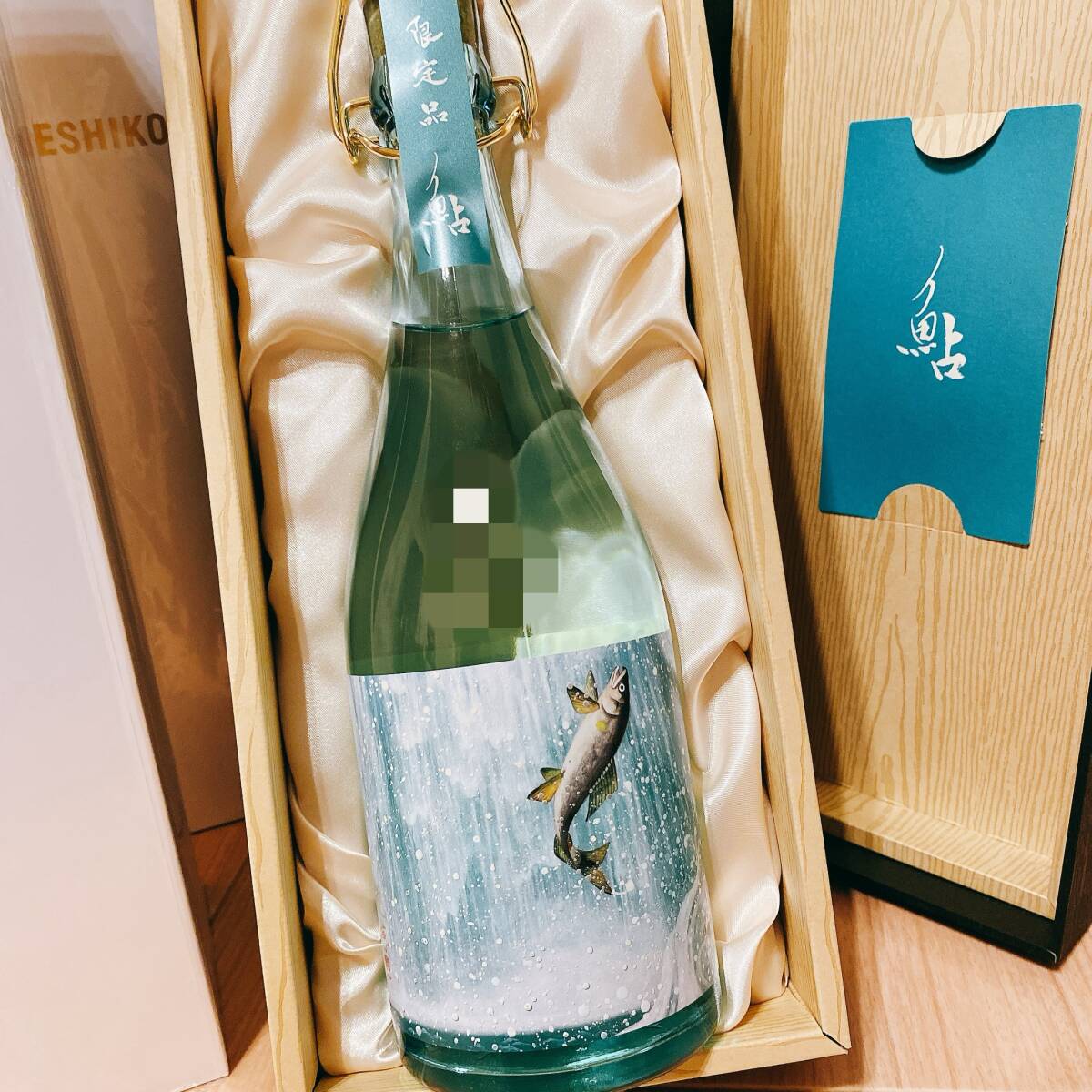 ESHIKOTO 鮎 黒龍 ayu 日本酒 750ml ESHIKOTO 鮎 大吟醸 720ml 化粧箱