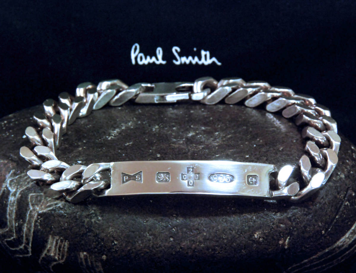 1円~☆Paul Smith ポールスミス 正規完売☆ 重厚 美品モデル「925