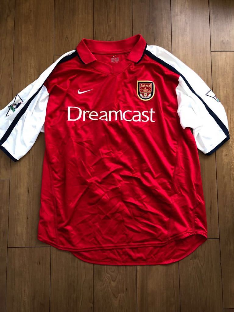 90s NIKE アーセナルFC 99-00 ドリームキャスト ユニフォーム 90s NIKE