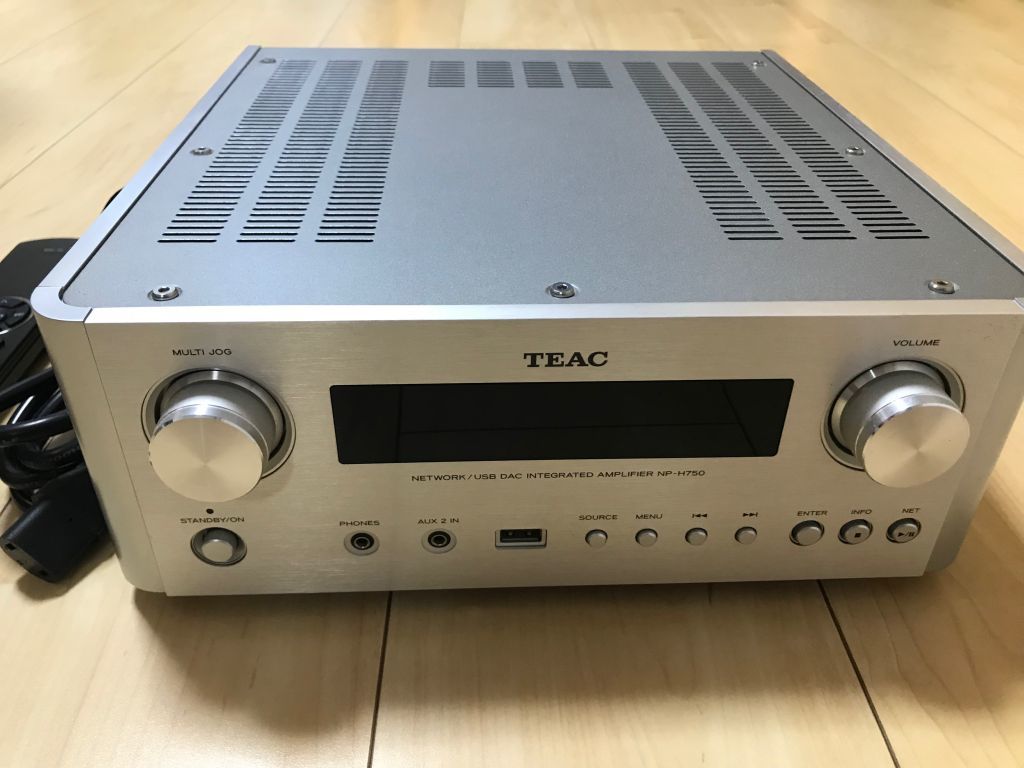 中古】☆中古☆TEAC NP-H750☆USB/ネットワーク対応 プリメインアンプ