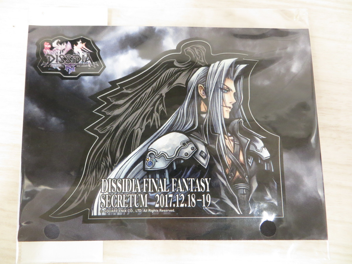 新品】☆送料100円!【未開封】DISSIDIA FINAL FANTASY ステッカー