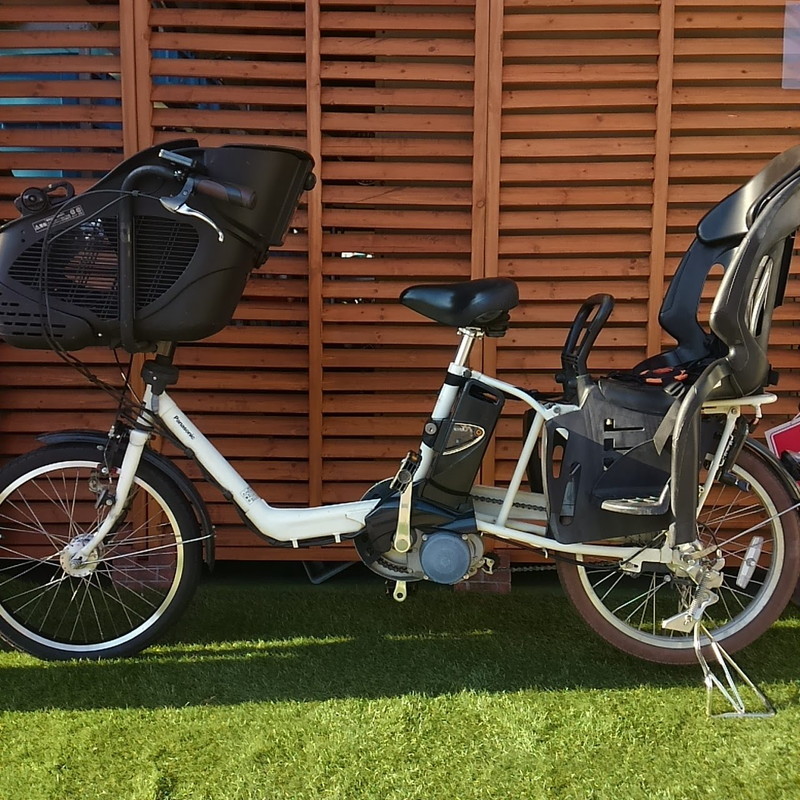 電動自転車 パナソニック 子供乗せ 新基準 大容量8Ah 20インチ gutto
